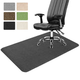 ANMINY office chair mat for hardwood floors, non-slip desk chair floor protector, Dark Gray 36" x 55"