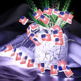 AZXY July 4th Decor,Patriotic Lights,4th of July Lights,Hanging Patriotic Lighting Decorations for Independence Day