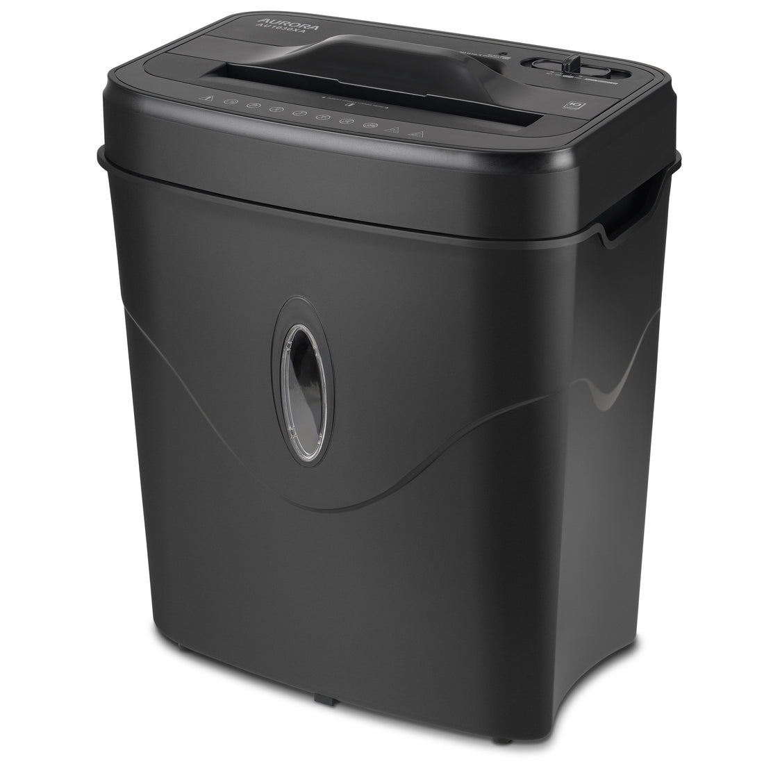 Aurora AU1030XA 10-Sheet Cross-Cut Paper & Credit Card Shredder, 4.4-Gal Wastebasket