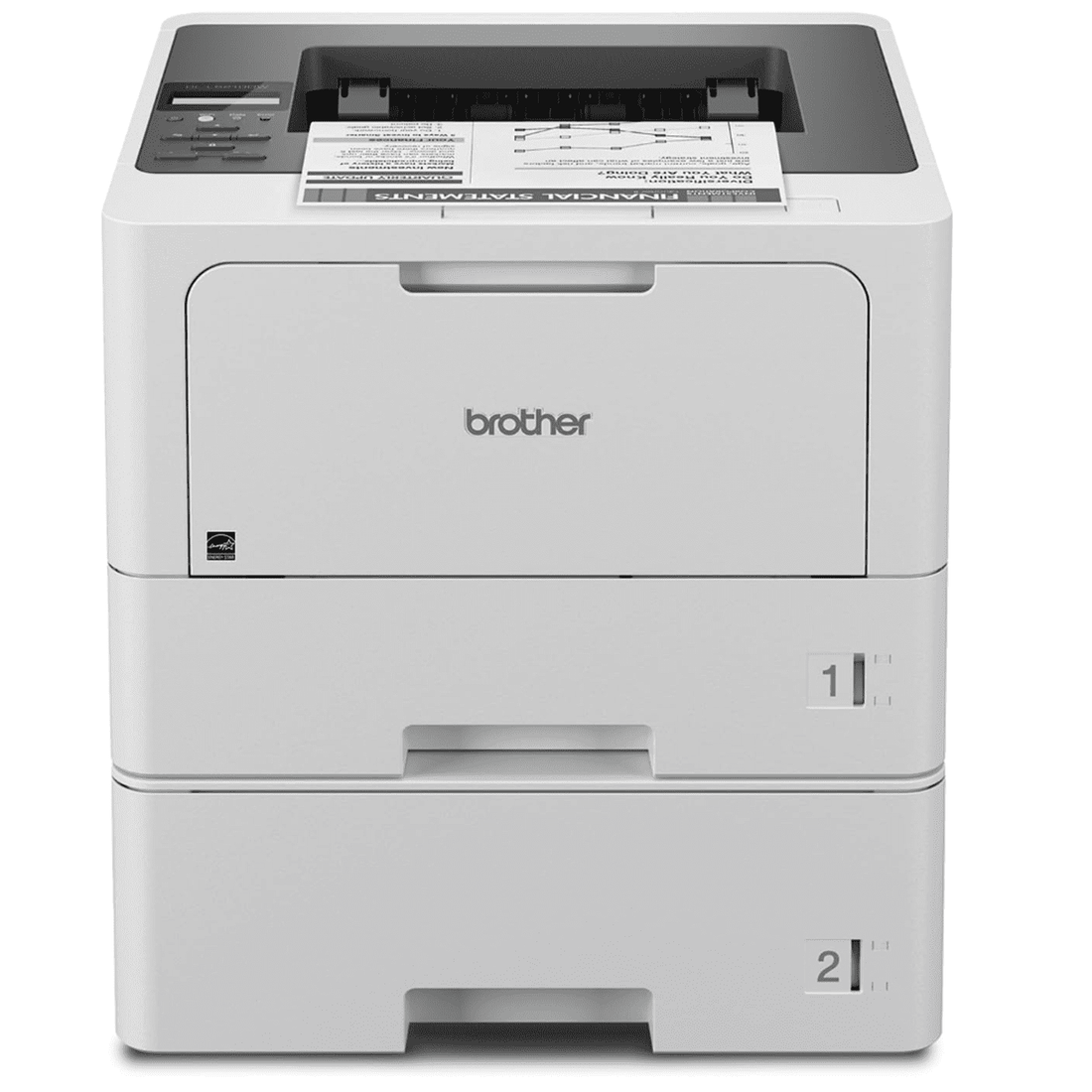 Brother HL-L5210DWT Business Monochrome Laser Printer with Dual Paper Trays