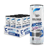 CELSIUS Sparkling Arctic Vibe, Functional Energy Drink 12 fl oz (Pack of 12)