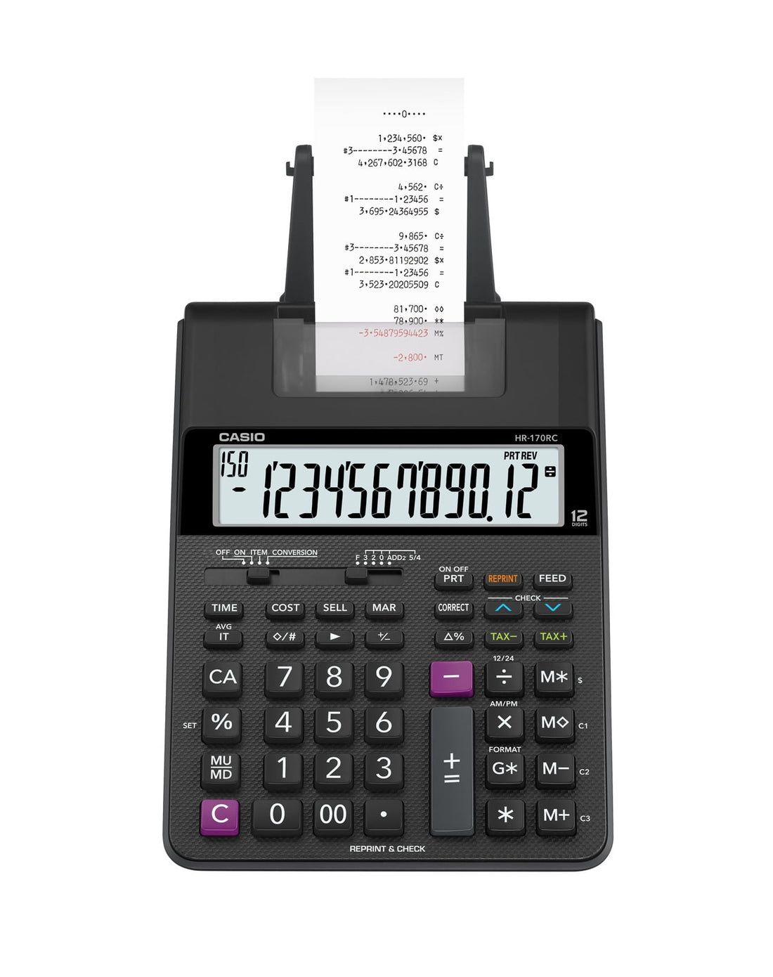 Casio HR-170RC Printing Calculator
