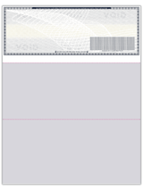 Compuchecks High Security Blank Check Stock, QuickBooks Compatible, Dark Blue Art Deco, 500 Count