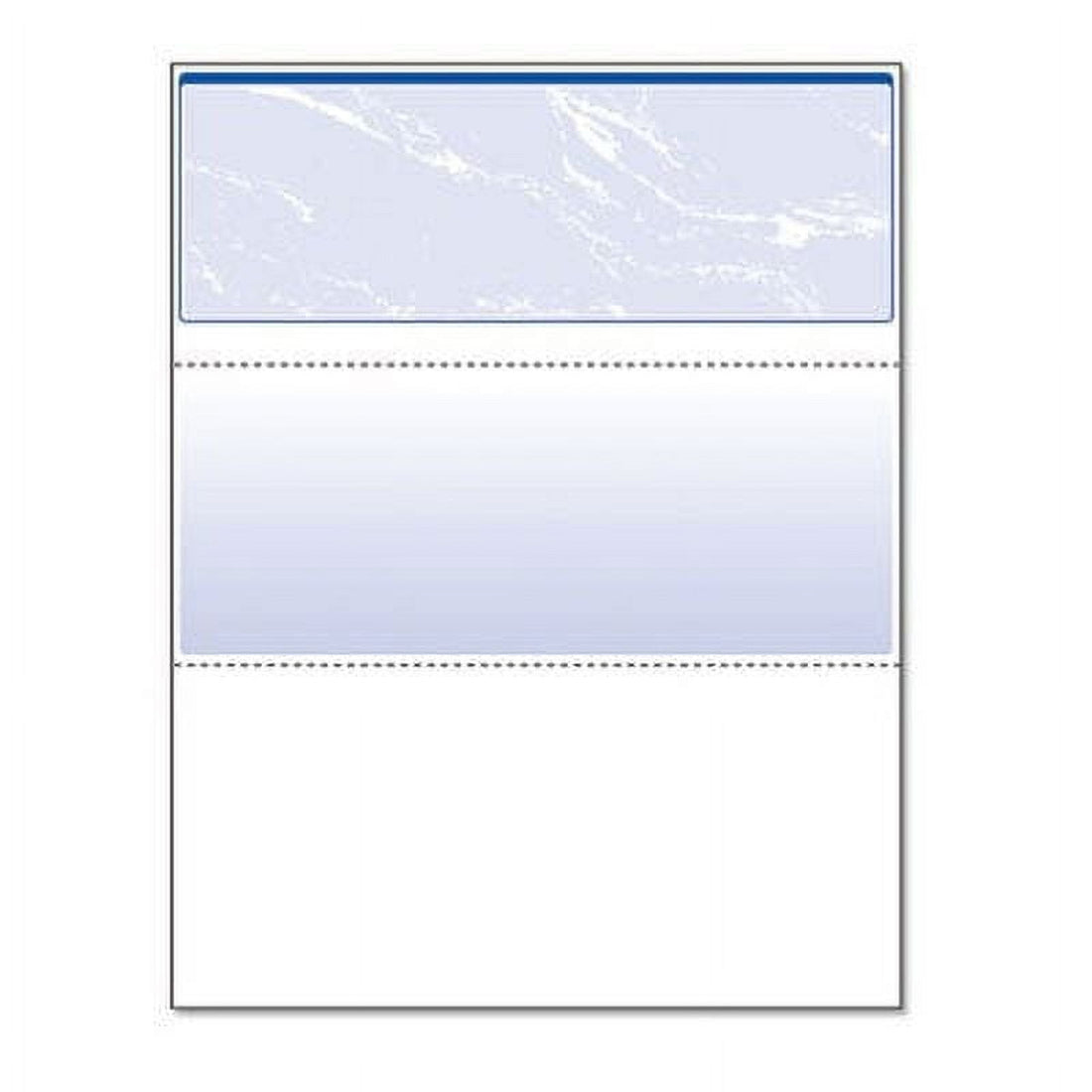 DocuGard Security Business Checks, 11 Features, 8.5 x 11, Blue Marble Top, 500/Ream