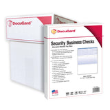 DocuGard Standard Marble Top Blue Security Checks, 8.5 x 11, 2500 Sheets (Carton 5x500)