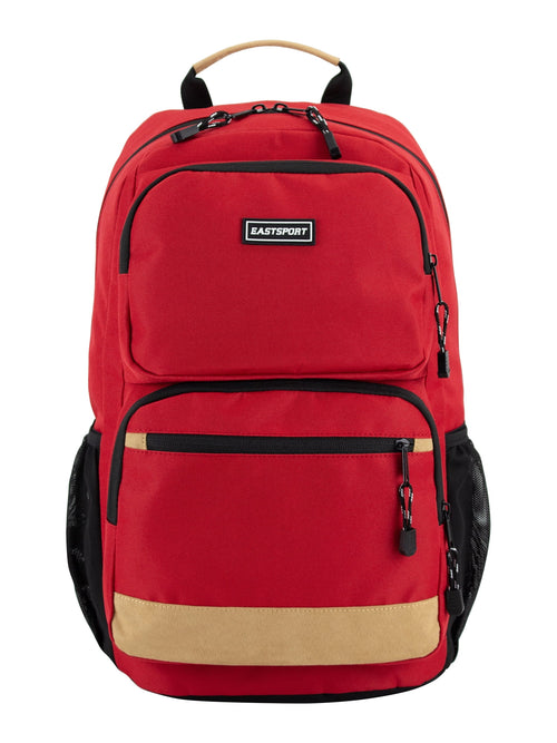 Eastsport Unisex 17" Aurora Core Backpack, Crimson Red