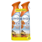 Febreze Odor-Fighting Air Freshener Room Spray, Hawaiian Aloha, 8.8 oz, 2 Count