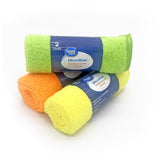 Great Value Multipurpose Microfiber Cleaning Cloth, 2 Count, Multicolor