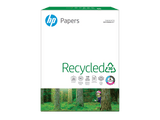 HP Office Recycled Paper, 8.5" x 11", 20 lb, 92 Bright, White, 10-Ream Carton (5,000 Sheets)