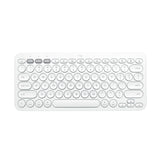 Logitech K380 Multi-Device Bluetooth Keyboard, Slim, Off-White