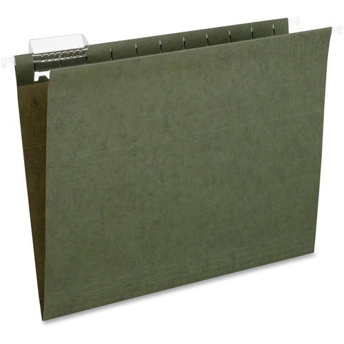 Pendaflex Recycled Hanging File Folders, Letter Size, Green, 25-Box