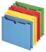 Pendaflex Reinforced 2" Expansion File Jackets, Letter, 10 per Pack, Assorted Colors