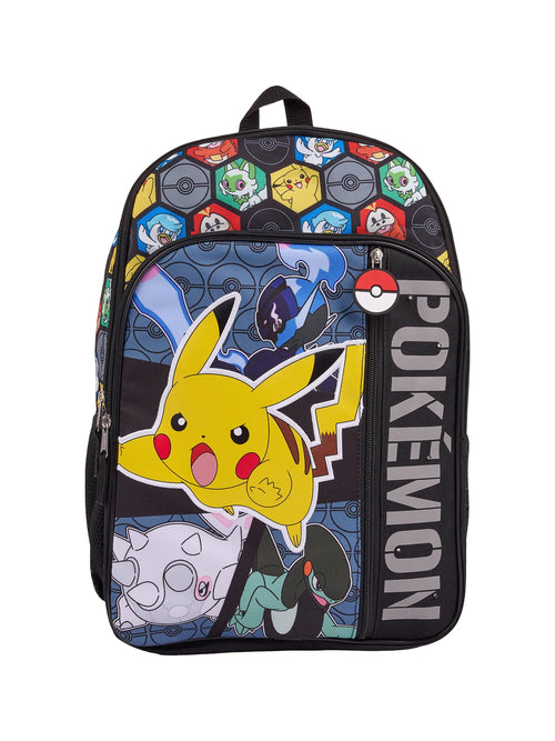Pokemon Light-Up 17" Backpack, Black