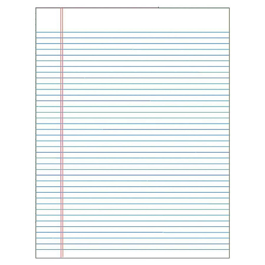 TOPS Legal Pads, 8.5 x 11.75 in, Wide Ruled, 12-Pack