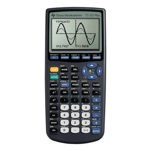 Texas Instruments TI-83 Plus Graphing Calculator for High School Math & Science