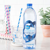 Great Value Hydrate Alkaline Water Bottle, 23.7 fl oz, 15 Count
