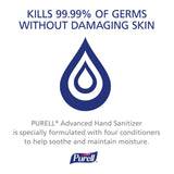 Purell Advanced Hand Sanitizer Refreshing Gel, 8 oz Pump Bottle - view 6