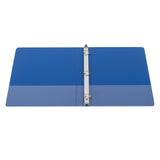 Pen+Gear Durable View 1/2" D-Ring Binder, Cobalt Blue