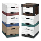 Bankers Box STOR/FILE Storage Boxes, Letter/Legal, 12 Pack - view 5