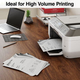 TRU RED Printer Paper, 8.5" x 11", 20 lb, 92 Bright, White, 10-Ream Carton (5,000 Sheets)