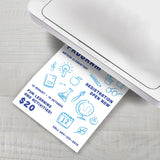 Pen+Gear Copy Paper, 8.5" x 11", 92 Bright, 20 lb, White, 8-Ream Case (4,000 Sheets)