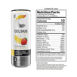 Celsius Sparkling Energy Drink - No Sugar or Preservatives | 12 fl oz, Slim Cans - Assorted Variety 12 Pack