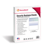 DocuGard Blue/Green Prismatic Top Check, 8.5" x 11", 24 lb, 500 Sheets