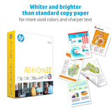 HP Printer Paper, All-in-One 22, 8.5" x 11", 22 lb, 96 Bright, White, 5 Reams (2,500 Sheets)