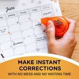 BIC Wite-Out EZ Correct Correction Tape, White, 4-Count