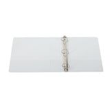 Pen+Gear Durable View Binder, 2-Inch D-Rings, White, 520-Sheet Capacity