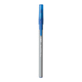 BIC Round Stic Grip Xtra Life Ball Pen, Medium Point (1.2mm), Blue, 36-Count