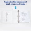 Avery Heavy Duty View Binder, 2", One Touch Slant Ring, White