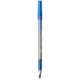 BIC Round Stic Grip Xtra Life Ball Pen, Medium Point (1.2mm), Blue, 36-Count