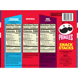 Pringles Snack Cups 6 Flavor Variety Pack Potato Crisps Chips, Lunch Snacks, 27 Count - view 6