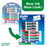EXPO Low-Odor Dry Erase Markers, Chisel Tip, 12 Count - view 2