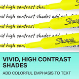 Sharpie Highlighters, Smear Guard, Assorted Colors, 12-Count - view 4