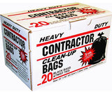 Primrose Plastics Contractor Trash Bags 42Gal Heavy Duty 3 Mil Black 20PACK
