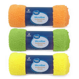 Great Value Multipurpose Microfiber Cleaning Cloth, 2 Count, Multicolor