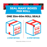 Scotch Heavy Duty Shipping Packaging Tape, 1.88 in x 54.6 yd, 6 Rolls - view 3