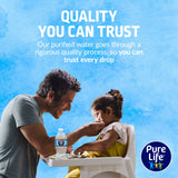 Pure Life Purified Water, 16.9 Fl Oz, 35-Pack Plastic Bottles