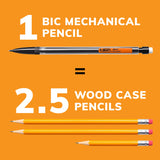 BIC Xtra Smooth Mechanical Pencils 0.7 mm Medium Point, 10 Count Pack