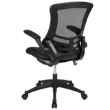 Flash Furniture Kelista Mesh Mid-Back Task Chair, Black, Set of 5 (5BLX5MBK)