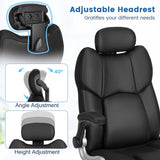 Costway Executive Massage Office Chair, Leathaire, Black