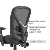 Staples Carder Mesh Task Chair, Black (24115-CC)