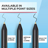 Paper Mate Ballpoint Pens, Write Bros. Blue Ink Pens, Medium Point (1.0mm), 60 Count