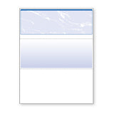 DocuGard Standard Marble Top Blue Security Checks, 8.5 x 11, 2500 Sheets (Carton 5x500) - view 6