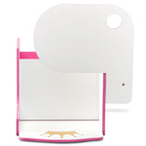 Delta Children Princess Crown Kids Task Chair and Desk with Storage Bin (GREENGUARD Gold)