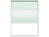 DocuGard Standard Security Check, 11 Features, 8.5 x 11, Green Marble Top, 500/Ream