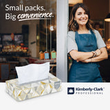 Kleenex Professional Facial Tissue, 2-Ply, 18 Boxes/Case