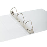 Pen+Gear Durable View Binder, 2-Inch D-Rings, White, 520-Sheet Capacity